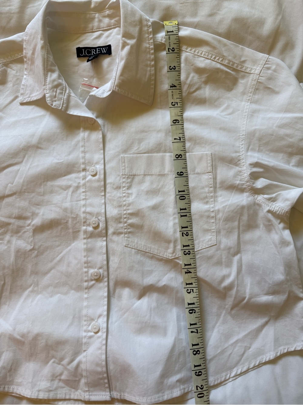 NWT JCrew Étienne cropped button-up shirt size XS CI530 - Picture 11 of 15